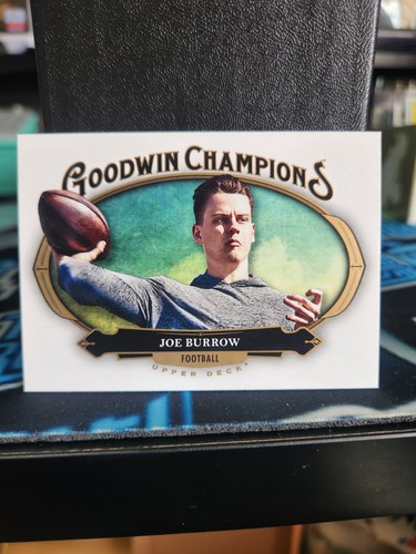 2020 Upper Deck Goodwin Champions Joe Burrow RC #91 Rookie Cincinnati Bengals