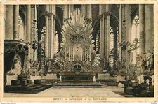 Alte Postkarte - 80 - Amiens - Die Kathedrale - Der Meisteraltar - Rel Art