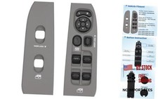 Power Window Switch Control Button  Bezel Driver Side  Window Bezel