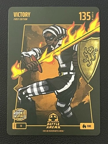2024 Bo Jackson Battle Arena Victor Wembanyama Victory Rookie First Edition Fire