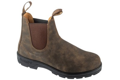 Chelsea boots Unisex, Blundstone Elastic Sided Boot Lined, Braun