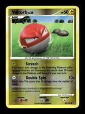 Voltorb (80) Stormfront #80 (2008) Common Reverse Holo HP Pokemon