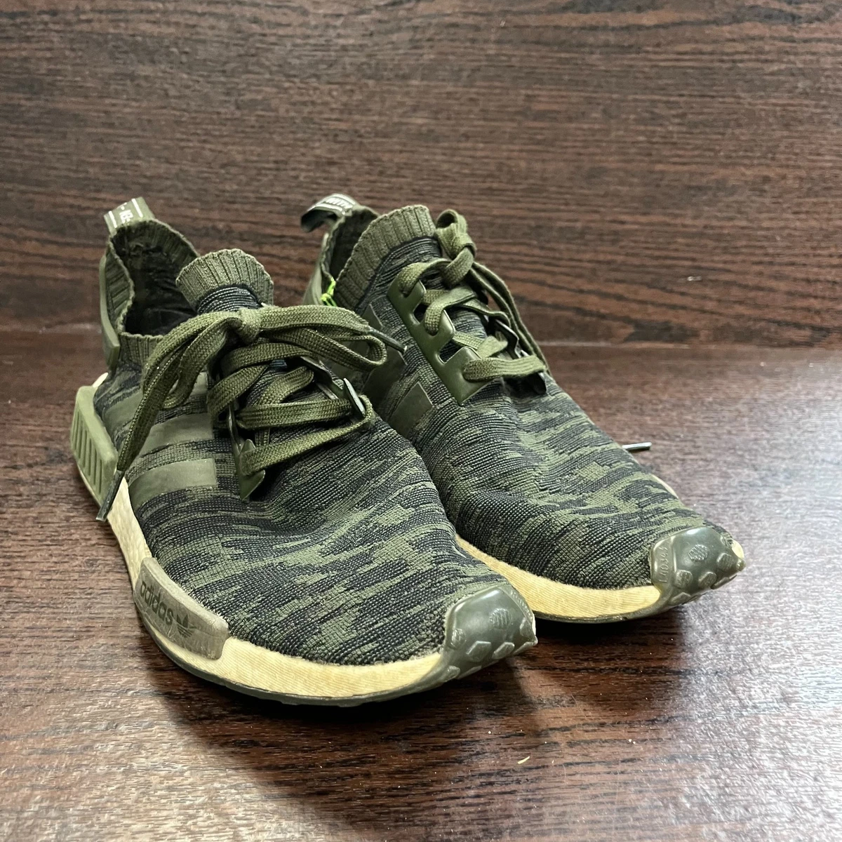 Adidas NMD_R1 Primeknit camo sneakers mens shoes sz 12.5 Adidas NMD_R1 Primeknit camo sneakers mens | Mercari main image 2