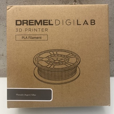 Dremel Digilab 3D Printer PLA Filament SILVER - 1.75mm - Brand New!!!