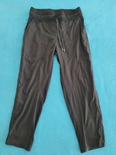 Lululemon Dance Studio Mid-Rise Cropped Pant Black Sz 6 LW6CDQS Yoga Activewear