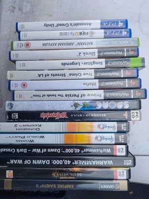 Verschiedene PC Xbox Playstation PS2 PS3 PS4 xbox360 Spiele