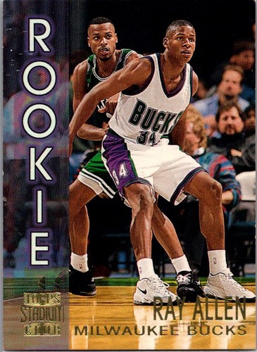 Ray Allen #R19 1996 Stadium Club Rookies card