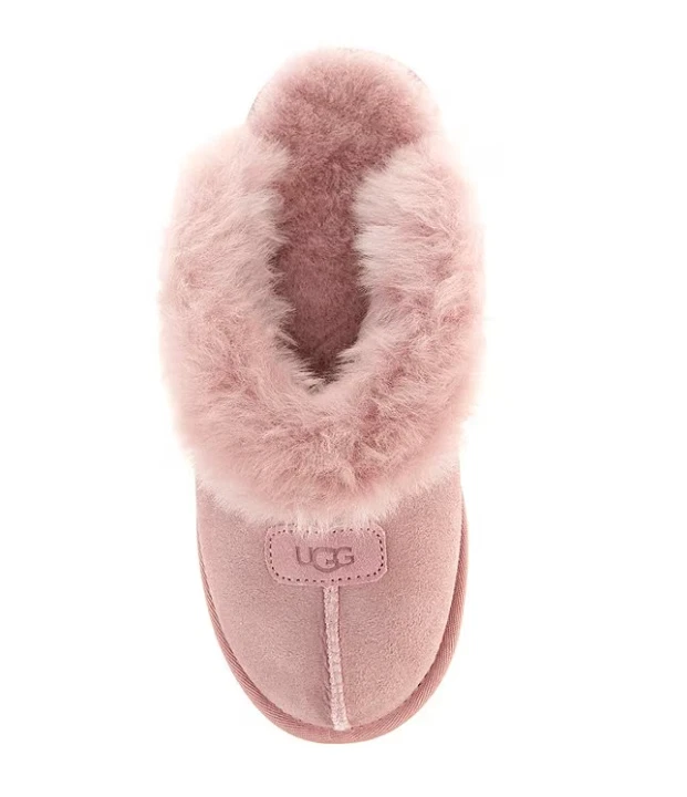 LO ÚLTIMO UGG Zapatillas Coquette Gamuza Firma Logo Detalle Clima Frío - Rosa Amanecer N Foto 4 de 4