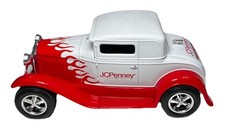 Ford Model A Coupe Street Rod Diecast J.c. Penney 125 Coin Bank Key Jc Ford Model A Coupe Street Rod Diecast J.c. Penney 125 Coin Bank Key Jc