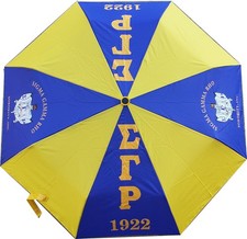 Buffalo Dallas Sigma Gamma/ Gamma; Rho Mini Automatic Umbrella Blue 