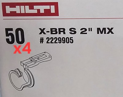 Hilti X-BR S 2'' MX # 2229905 - LOT OF 200