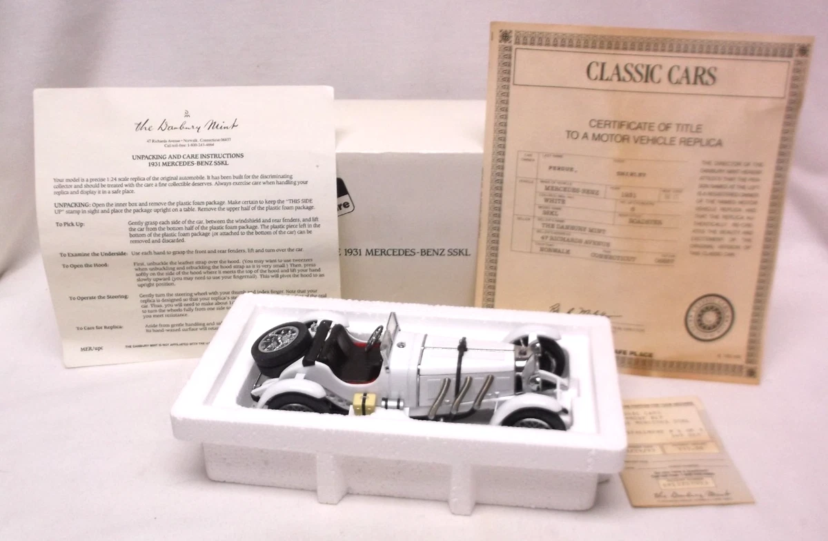 Mercedes-Benz 1:24 Danbury Mint Diecast & Toy Vehicles for sale | eBay