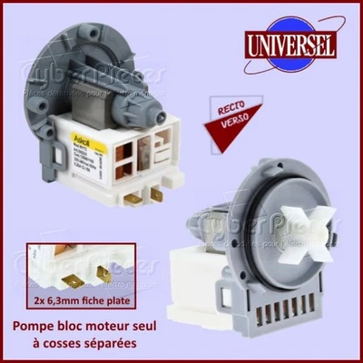 Pompe bloc moteur seul à cosses séparées - Photo 1/2