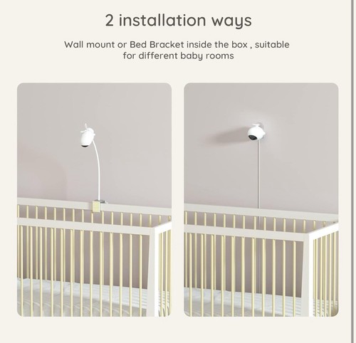 Ellie Baby Pro All-in-One Advanced AI Monitor Camera | Scatola aperta - Articolo nuovo - Foto 3 di 12