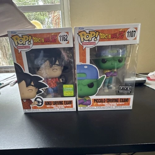 Funko Vinyl Figure: Goku & Piccolo Driving Exam Dragon Ball Z FYE 1162 1107