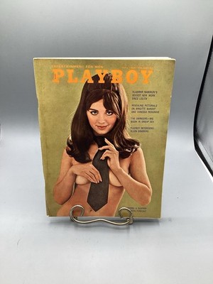 VTG Playboy Magazine April 1969 Playmate Lorna Hopper w Centerfold No Label