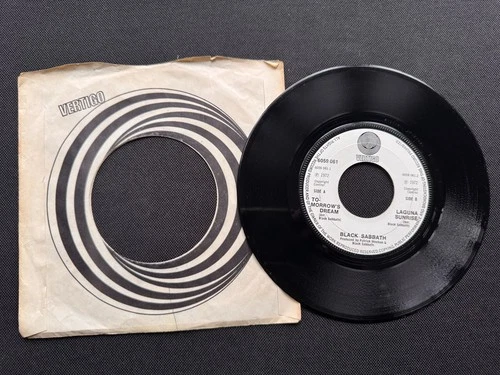 BLACK SABBATH Tomorrow's Dream UK 1ST PRESS VERTIGO 1972 PLAYS NEAR MINT!