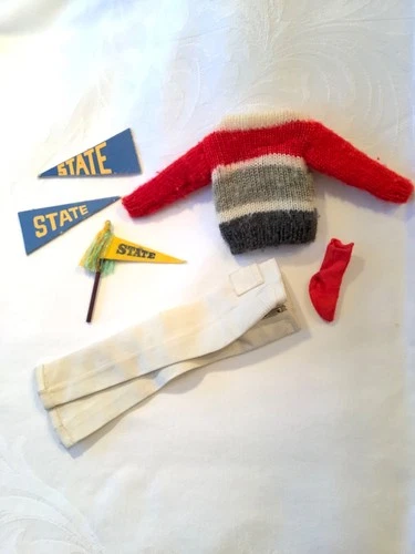 Mattel Ken Doll Vintage clothes Campus Hero #770 sweater & pants