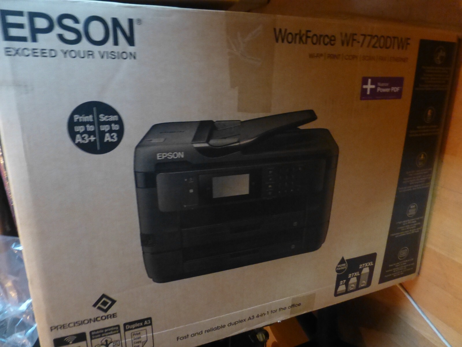 EPSON WorkForce WF7720 Drucker, Scanner, Kopierer, Fax DIN A3
