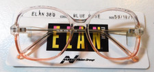 Vintage ELAN 380 Blue Rose 50/18 Eyeglass Frames New Old Stock 300