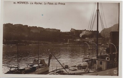 MONACO -- MONTE CARLO -- CPA -- Le Rocher, Le Palais du Prince