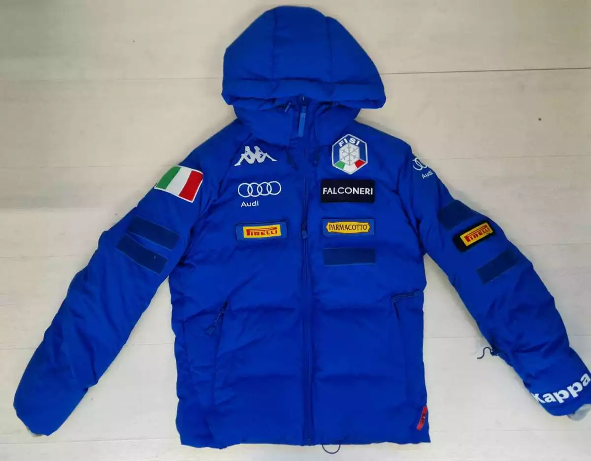 4800 782 PHYSI KAPPA 6CENTO 662B TEAM JACKET ITALY SKI PIRELLI FALCONERI