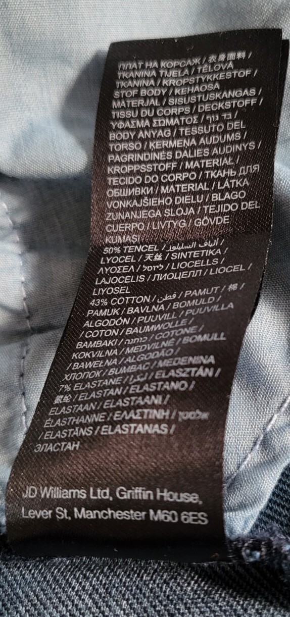 BNWTGS SIZE 22 JD WILLIAMS DENIM LK QUALITY SKIRT,BUTTON DWN,POCKETS