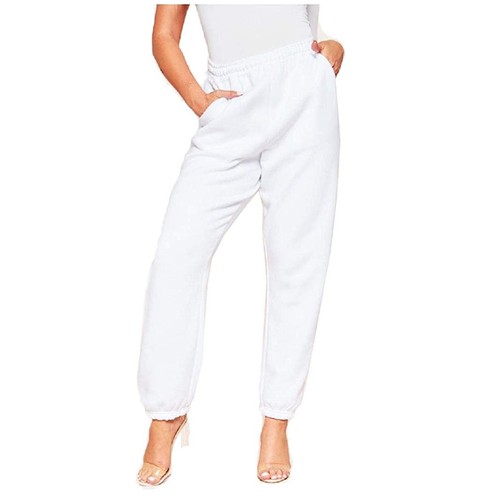 LADIES WOMENS JOG PANTS YOGA CASUAL GYM JOGGERS JOGGING BOTTOMS RUNNING TROUSERS - Picture 4 of 27