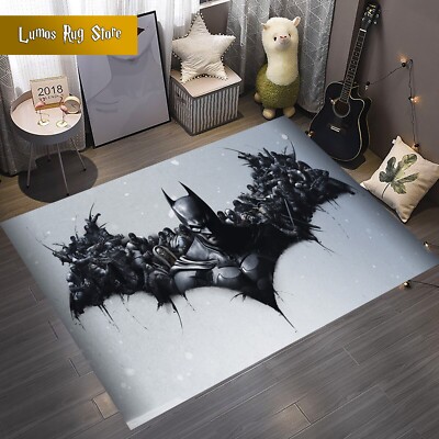 The Batman Riddler Rug Batman Rug, Superhero Rug, Batman Dark Knight Area Rug,Kids Room Rug ...