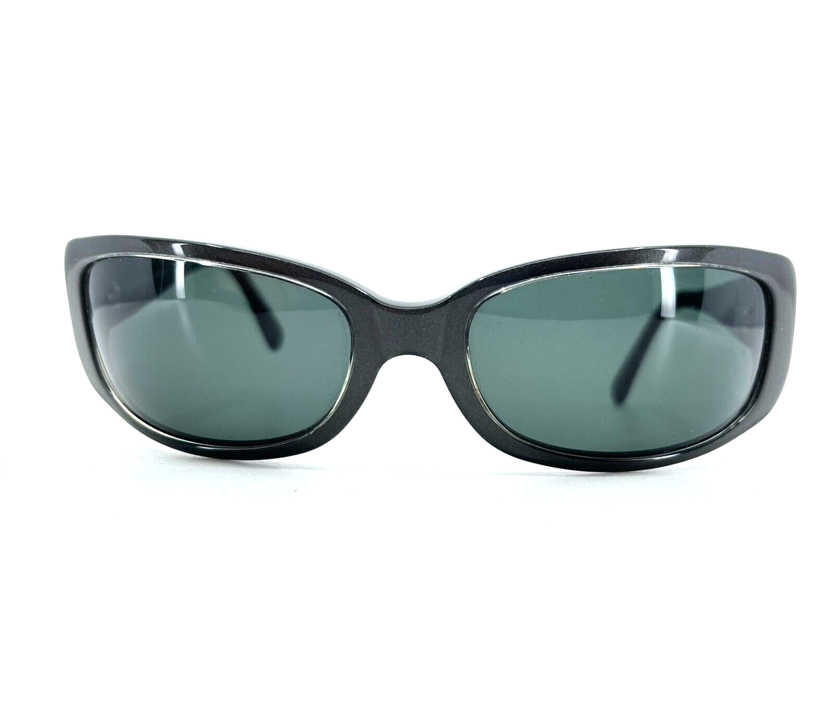 Giorgio Armani Sunglasses Silver Black Green Lens Giorgio Armani Sunglasses Silver Black Green Lens