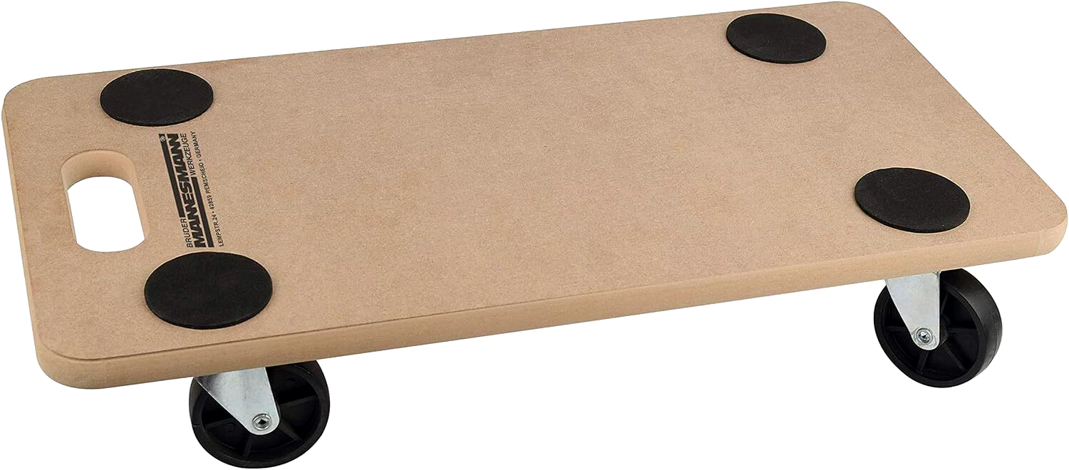 Supporto carrellato per trasporto mobili pannello MDF Portata max: 200 kg 600