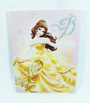 Belle Tiara Disney Princess Canvas Painting Disney Belle Artissimo Small