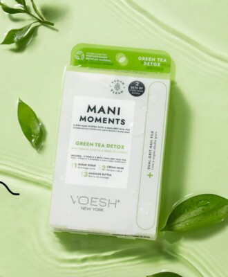 VOESH Mani Green Tea Detox - 3 Step Kit