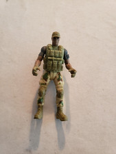 Military Soldier Action Figure Vintage Jointed No Markings