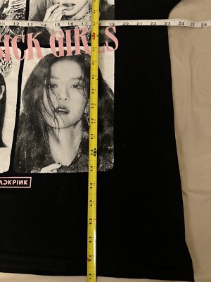 Blackpink Lovesick Girls Black Pink Kpop Graphic T Shirt Large