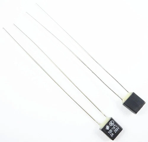 2 Pcs New RH 115℃Thermal Fuse 2A 250V