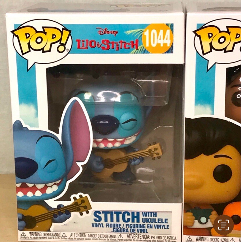 Funko Pop Disney Lilo & Stitch 2pc Set Stitch Ukulele 1044