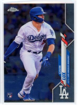 2020 Topps Chrome Gavin Lux RC Los Angeles Dodgers #148