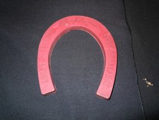 Vintage Roy Rogers Trigger Red Horseshoe Rubber Lucky Horseshoe Ohio Art Co.