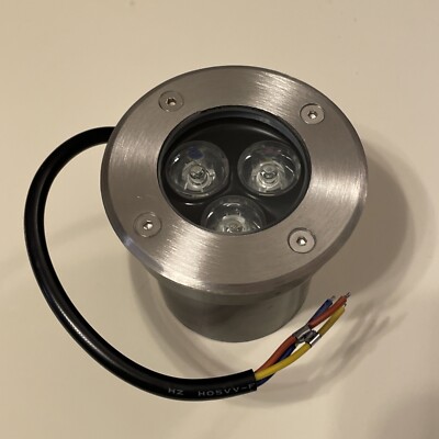 LED Underground Light HMINLED Buried Light Deck Step Pathway (3W, Color: 6500k)