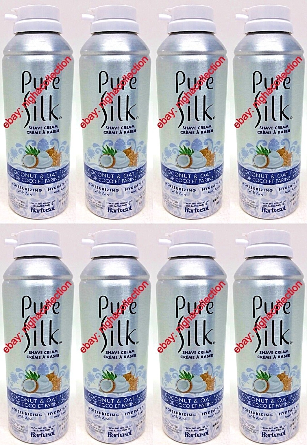 Coconut & Oat Flour Soothes Skin 5 Oz (142g) Each