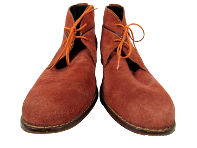 Cole Haan Chukka Boots Mens 12M Burgundy Red Suede Round Toe  display picture 2