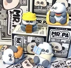 ToyCity MR.PA's Working Week Series  Confirmed Figure Toys Art Gifts！