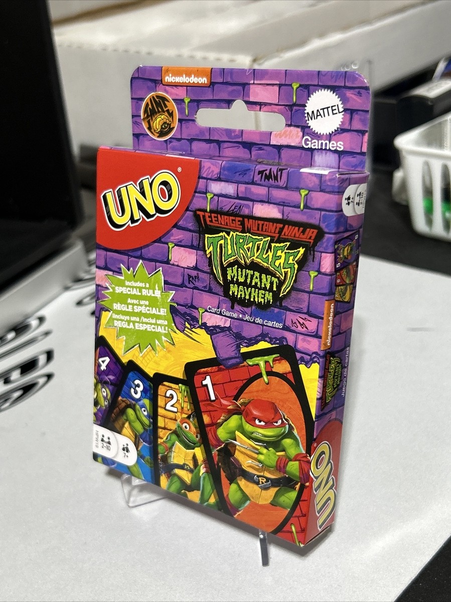 UNO Teenage Mutant Ninja Turtles Mutant Mayhem Card Game HPW19 | eBay