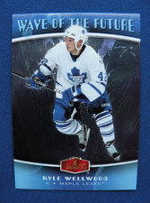 2006 Flair Showcase Hockey Wave of the Future Kyle Wellwood Maple Leafs #WF39