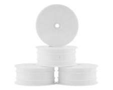 JConcepts JCO3353W 12mm Hex Mono 2.2 4WD Front Buggy Wheels 4  White  22X-4,