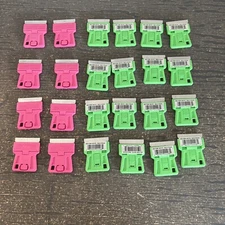 New 24 x  ACE 1367572 Plastic Small Steel Single Edge Scrapers Multicolor