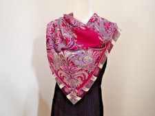 Vintage 36"x 36" Scarf