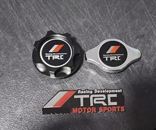 BLACK CNC BILLET RACING ENGINE OIL FILLER CAP FOR SCION TC XB Tr-d EMBLEM JDM