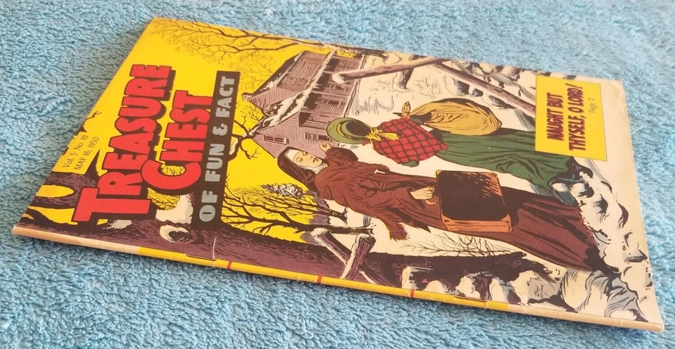 Treasure Chest Vol 5 #19 Pflaum Publishing mayo 1950 Foto 3 de 4